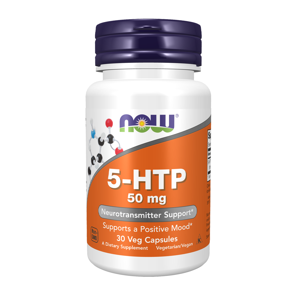 5-HTP 50mg x 30 CÁPSULAS NOW