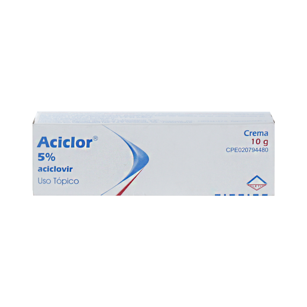 ACICLOR 5% 10g CREMA TÓPICA