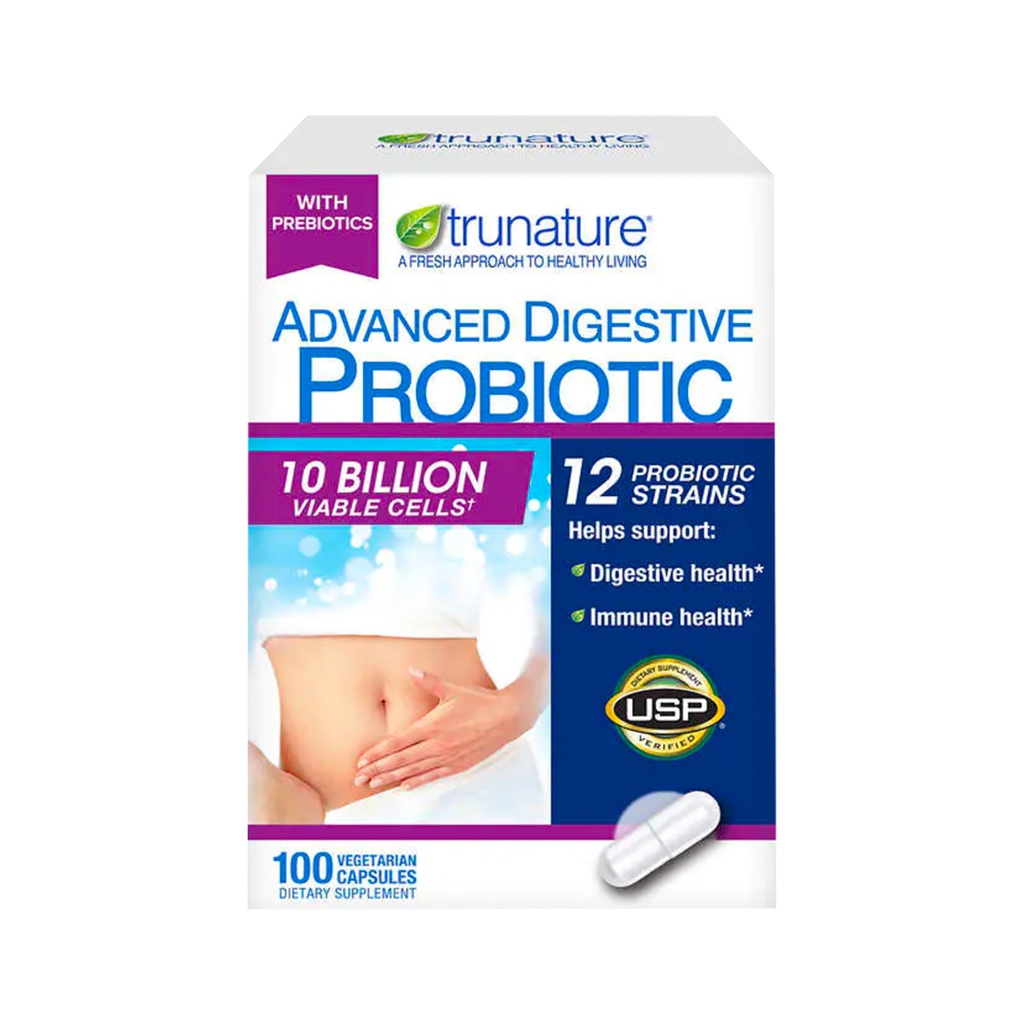 ADVANCED DIGESTIVA PROBIOTIC 100CAP TRUNATURE