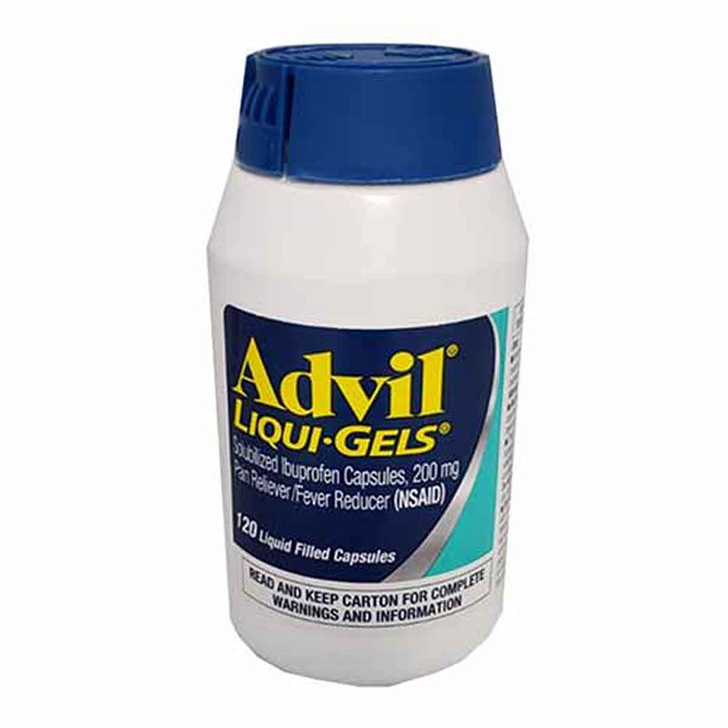 ADVIL LIQUI-GELS x 120 CÁPSULAS