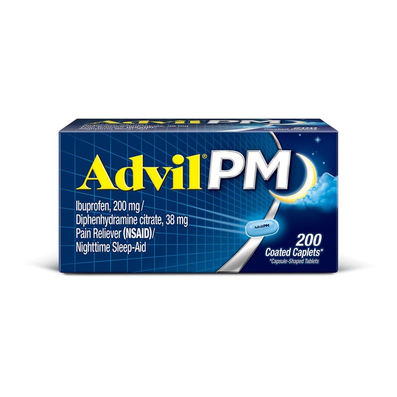 ADVIL PM 200mg x 200 CÁPSULAS
