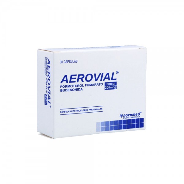 AEROVIAL 200mcg/6mcg x 30 CÁPSULAS