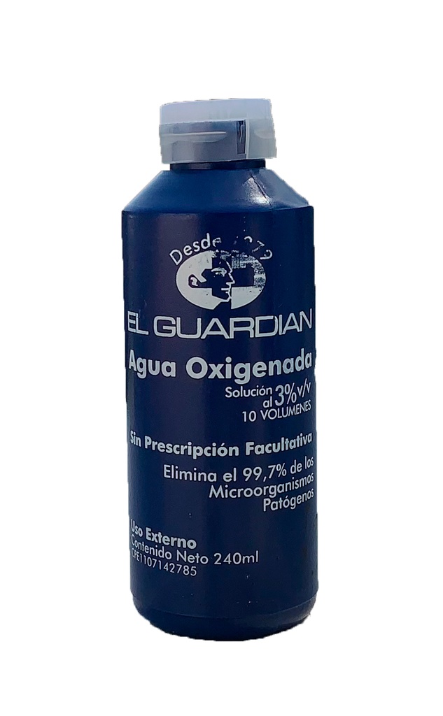 AGUA OXIGENADA 3% 240ml GUARDIAN