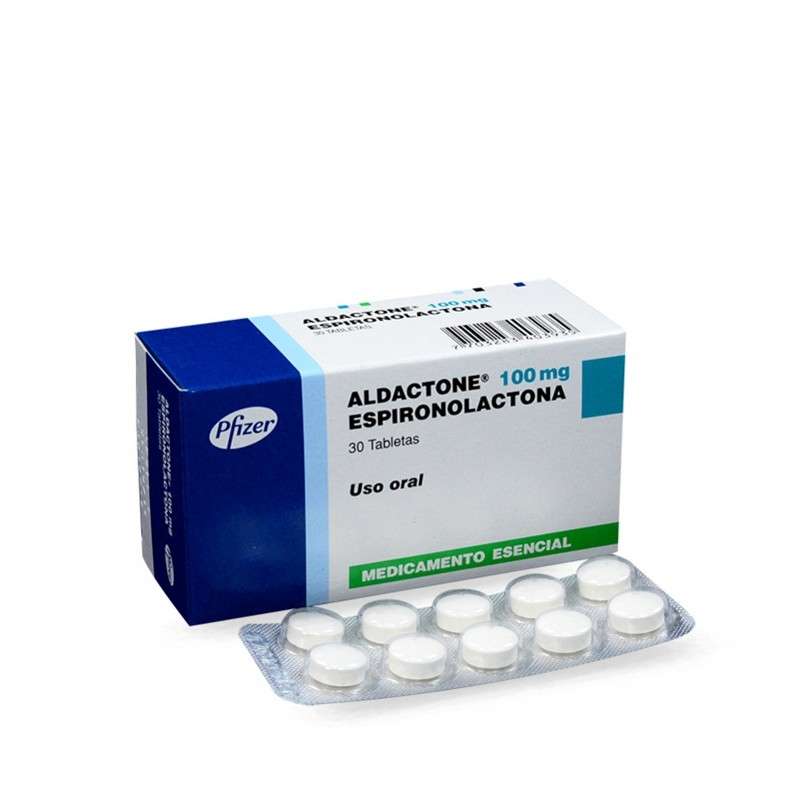 ALDACTONE 100mg x 30 TABLETAS PFIZER