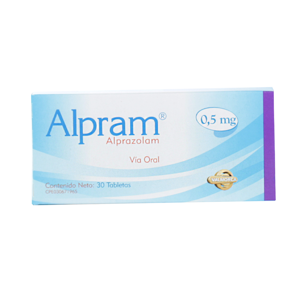 ALPRAM 0.5MG 30TAB VALMORCA