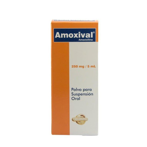 AMOXIVAL 250MG/5ML POLVO SUSP VALMORCA