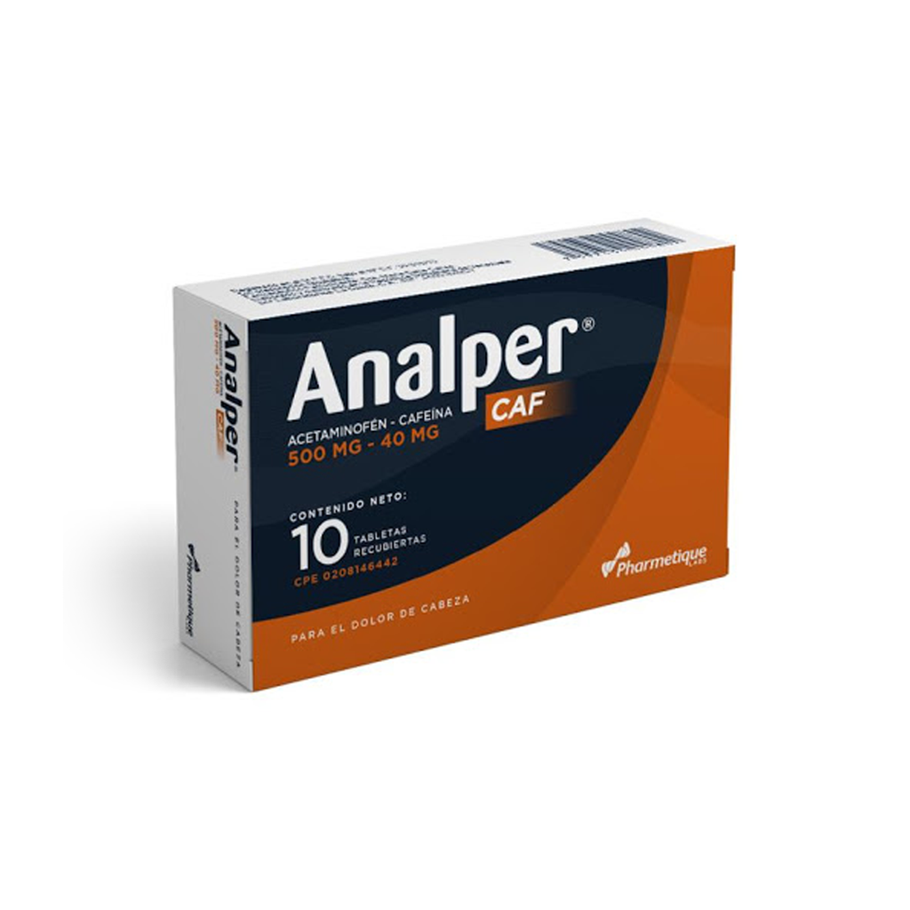 ANALPER CAFEINA 10 TAB
