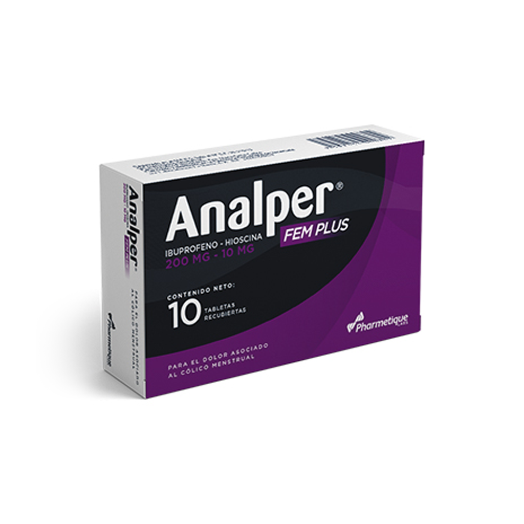 ANALPER FEM PLUS 10 TAB PHARMETIQUE