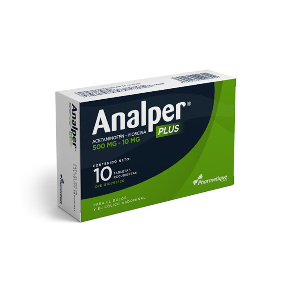 ANALPER PLUS 10 TAB PHARMETIQUE
