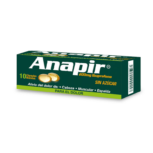 ANAPIR 200 MG 10 CAP BLAN FC LABORA