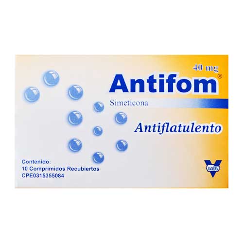 ANTIFOM 40 MG 10 COMP