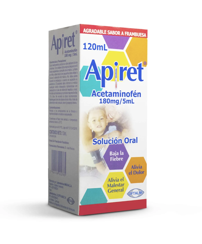 APIRET 180MG 120ML OFTALMI