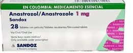 ANASTROZOL 1MG 28COMP SANDOZ