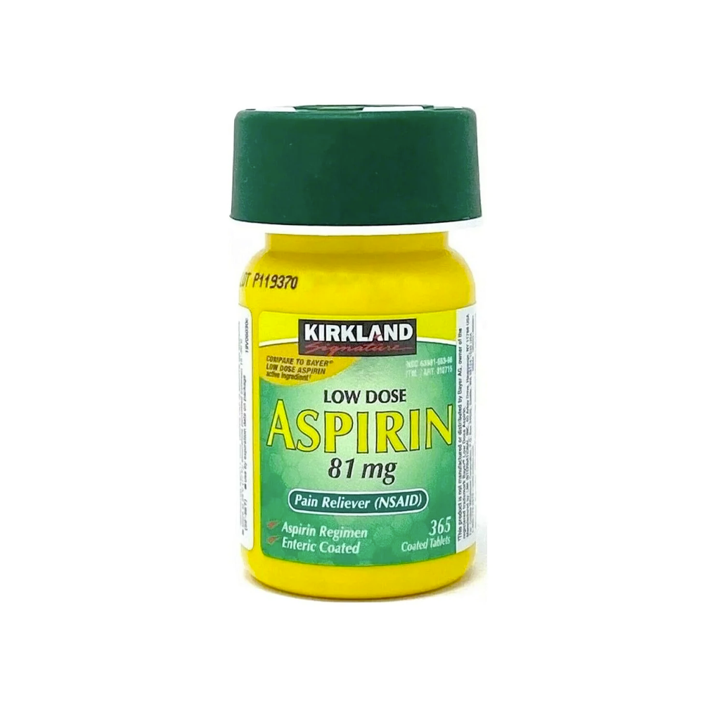 ASPIRIN 81MG 365TAB KIRKLAND