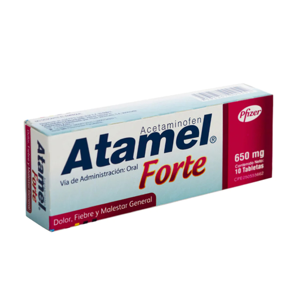 ATAMEL FORTE FORTE 650 MG 10 TAB CALOX
