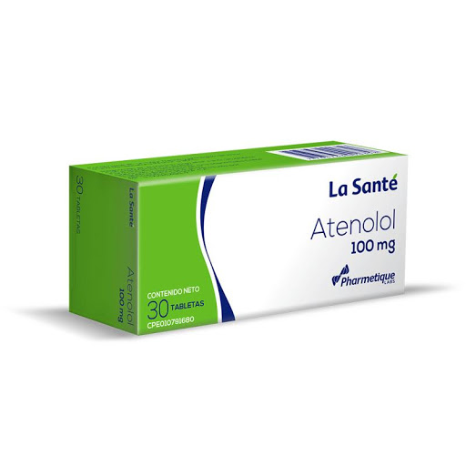 ATENOLOL 100 MG 30 TAB LA SANTE