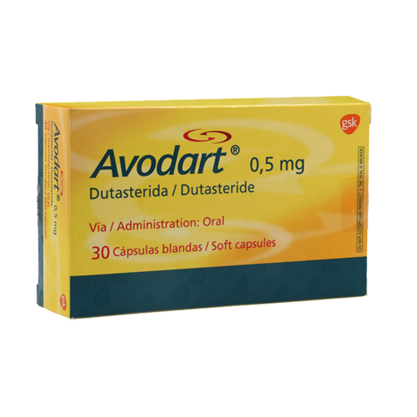 AVODART 0.5MG 30CAP FARMA