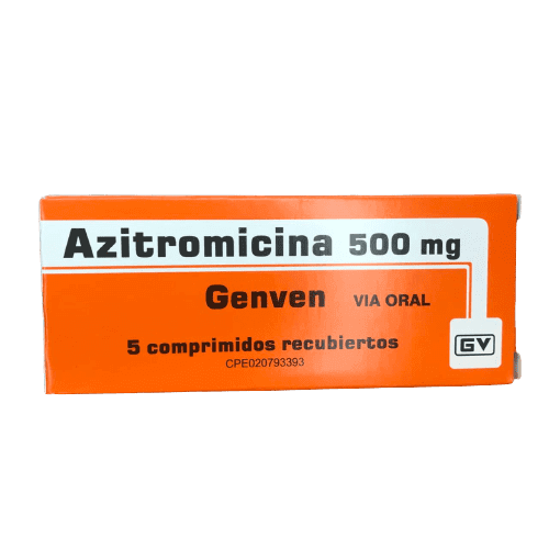 AZITROMICINA 500 MG 5 COMP GV