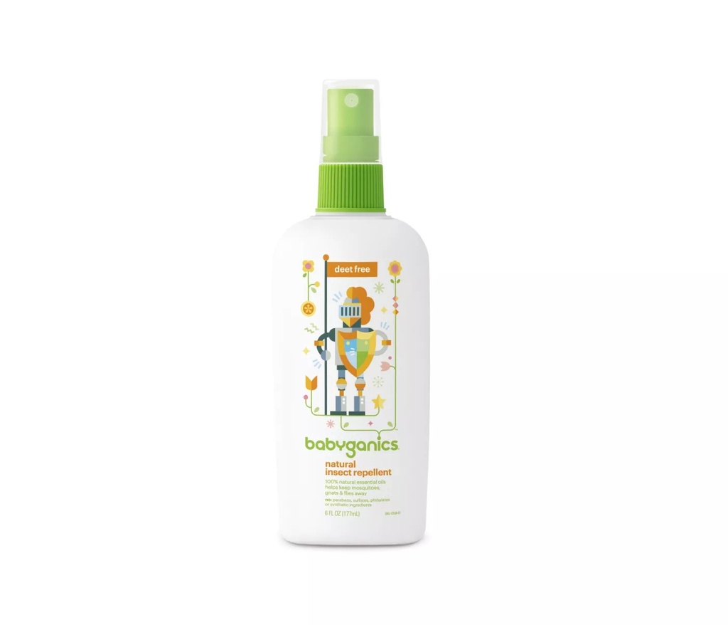 BABYGANICS REPELENTE DE INSECT 177ML