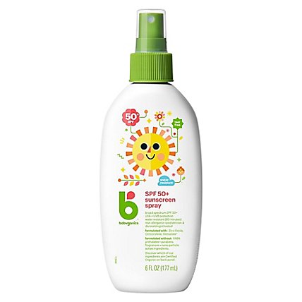 BABYGANICS SPF 50 SPRAY 177ML