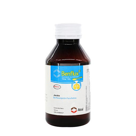 BENFLUX 15 MG JARABE 120 ML