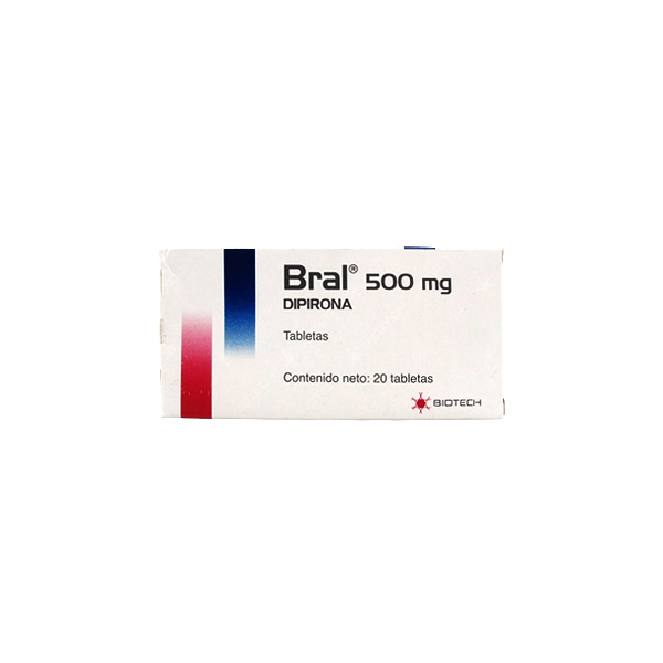 BRAL 500MG 20TAB 