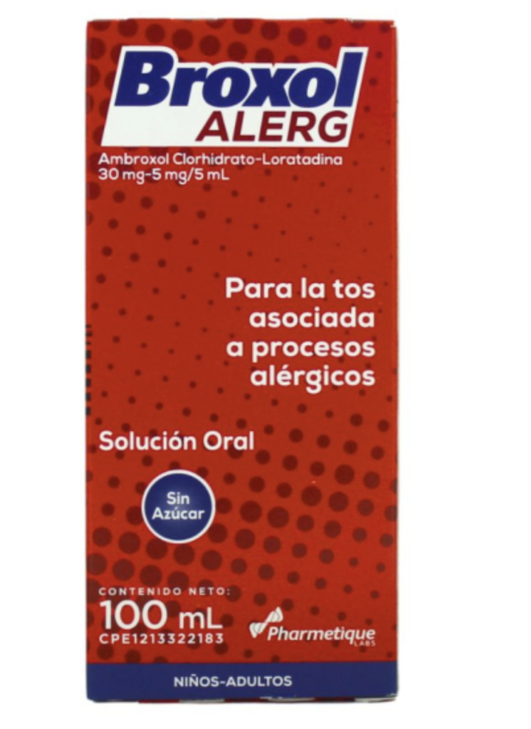 BROXOL ALERG JARABE 100 ML PHARMATECH
