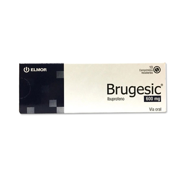 BRUGESIC 600mg x 10 COMPRIMIDOS ELMOR