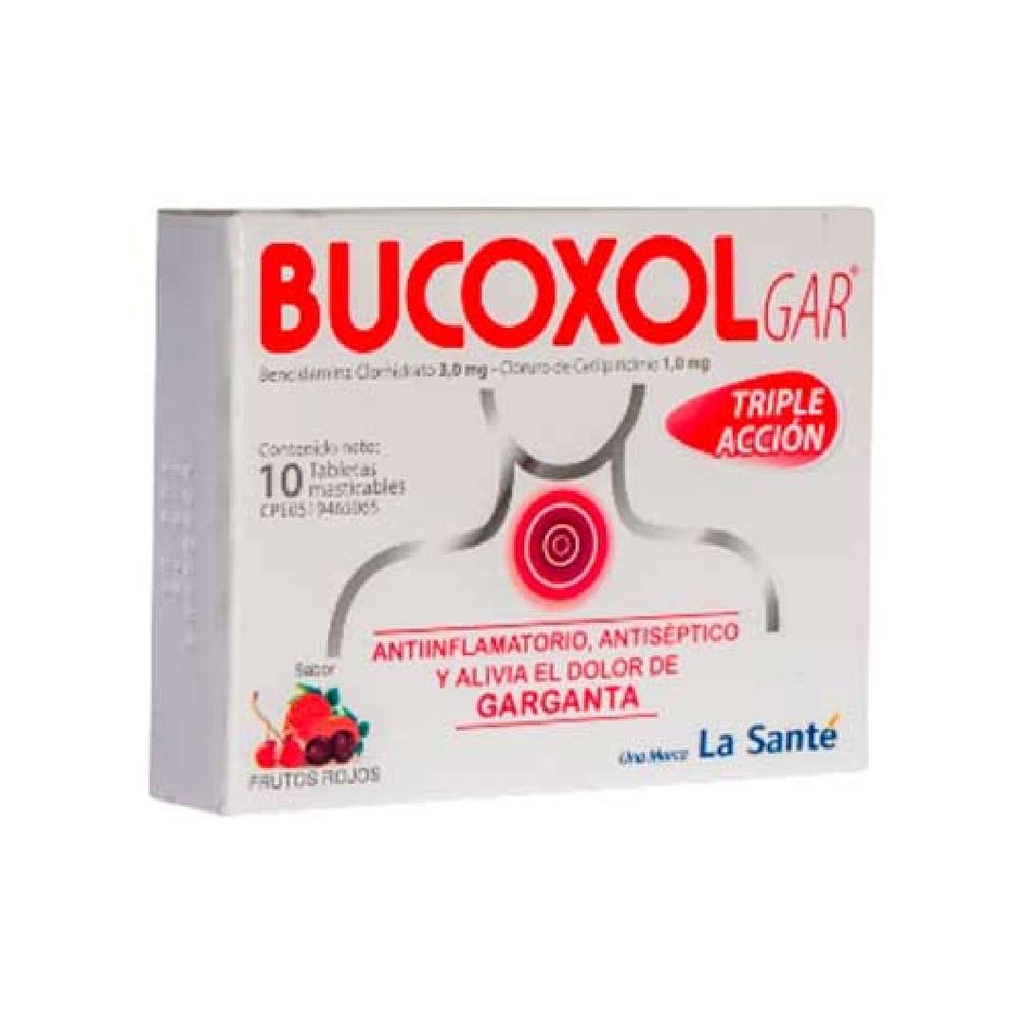 BUCOXOLGAR FRU.RO 10TAB PHARMETIQUE