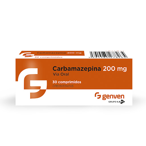 CARBAMAZEPINA 200MG 30COMP GENVEN