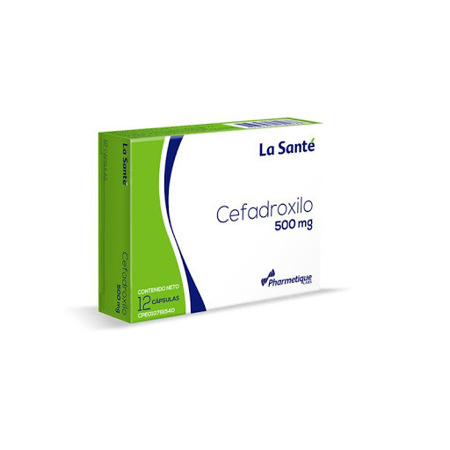CEFADROXILO 500 MG 12 CAP  LA SANTE