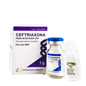 CEFTRIAXONA 1 G 1 AMPOLLA