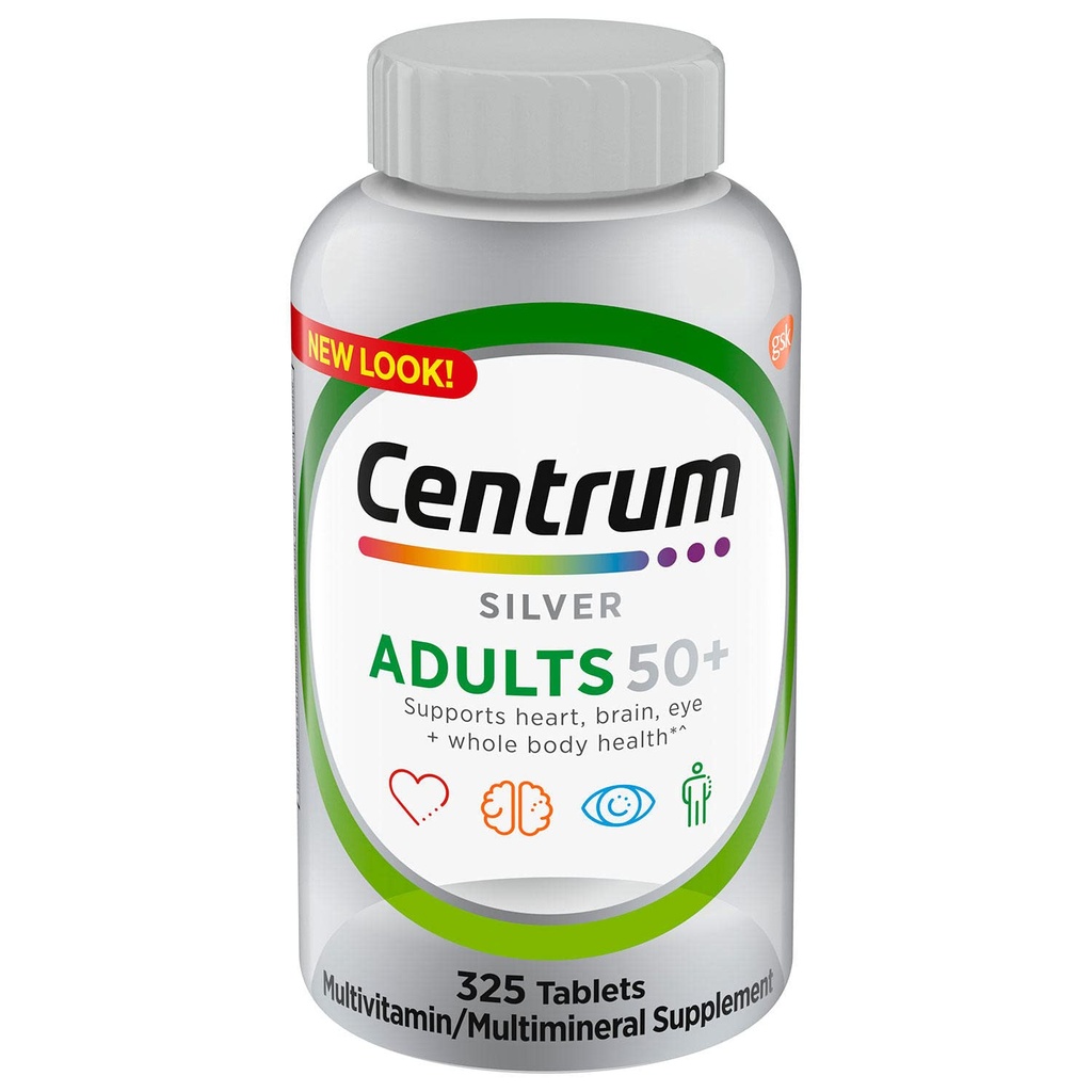 CENTRUM SILVER ADULTS 50+ 325TAB 
