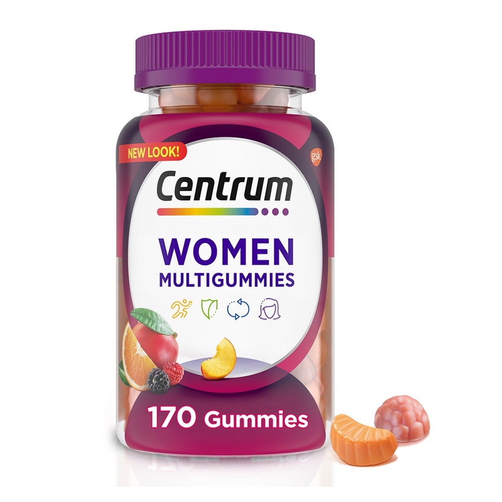 CENTRUM WOMEN MULTIGUMMIES 170GUM