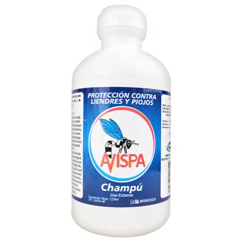 CHAMPU AVISPA USO EXTERNO 120ML