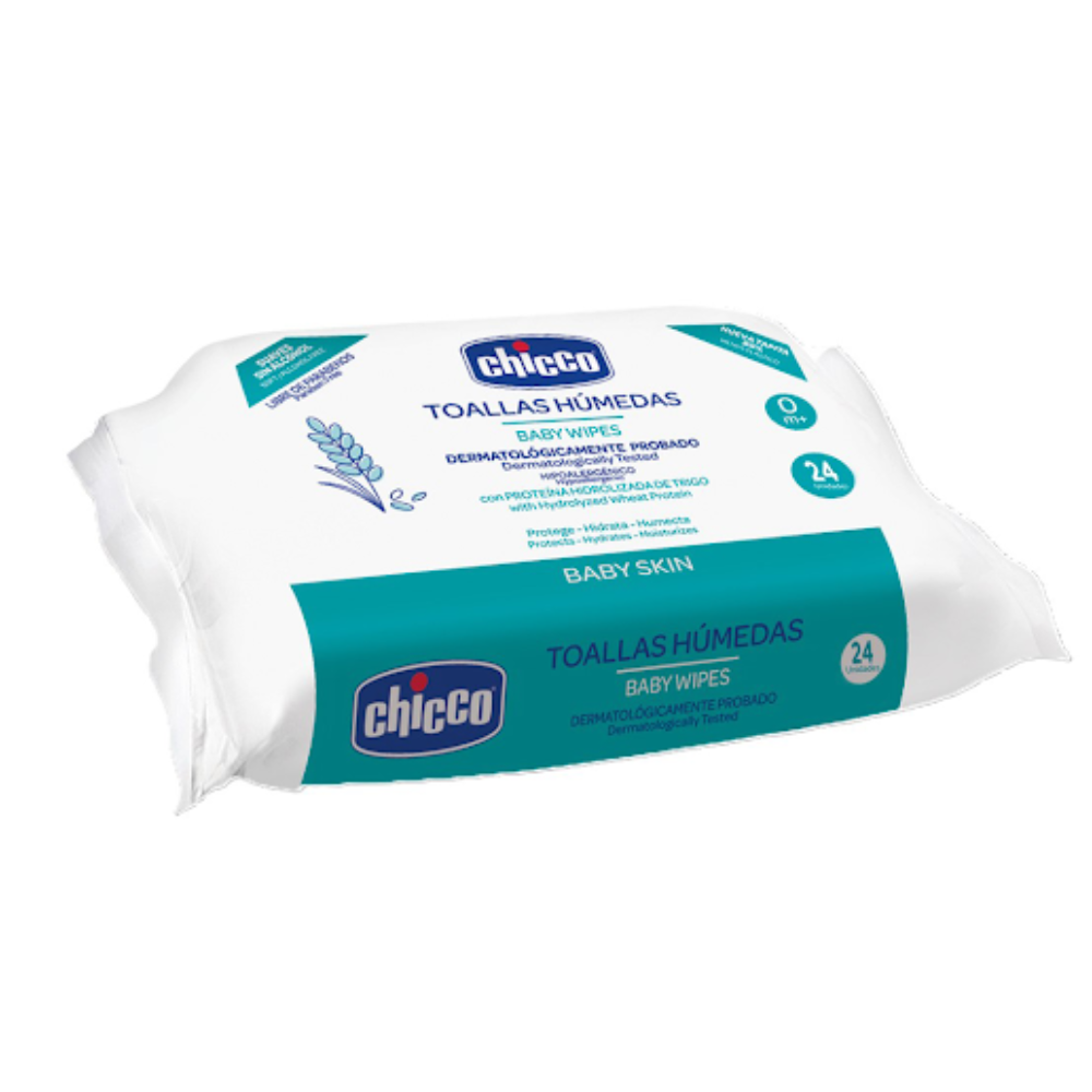 CHICCO TOALLAS HUMEDAS X 24 UND