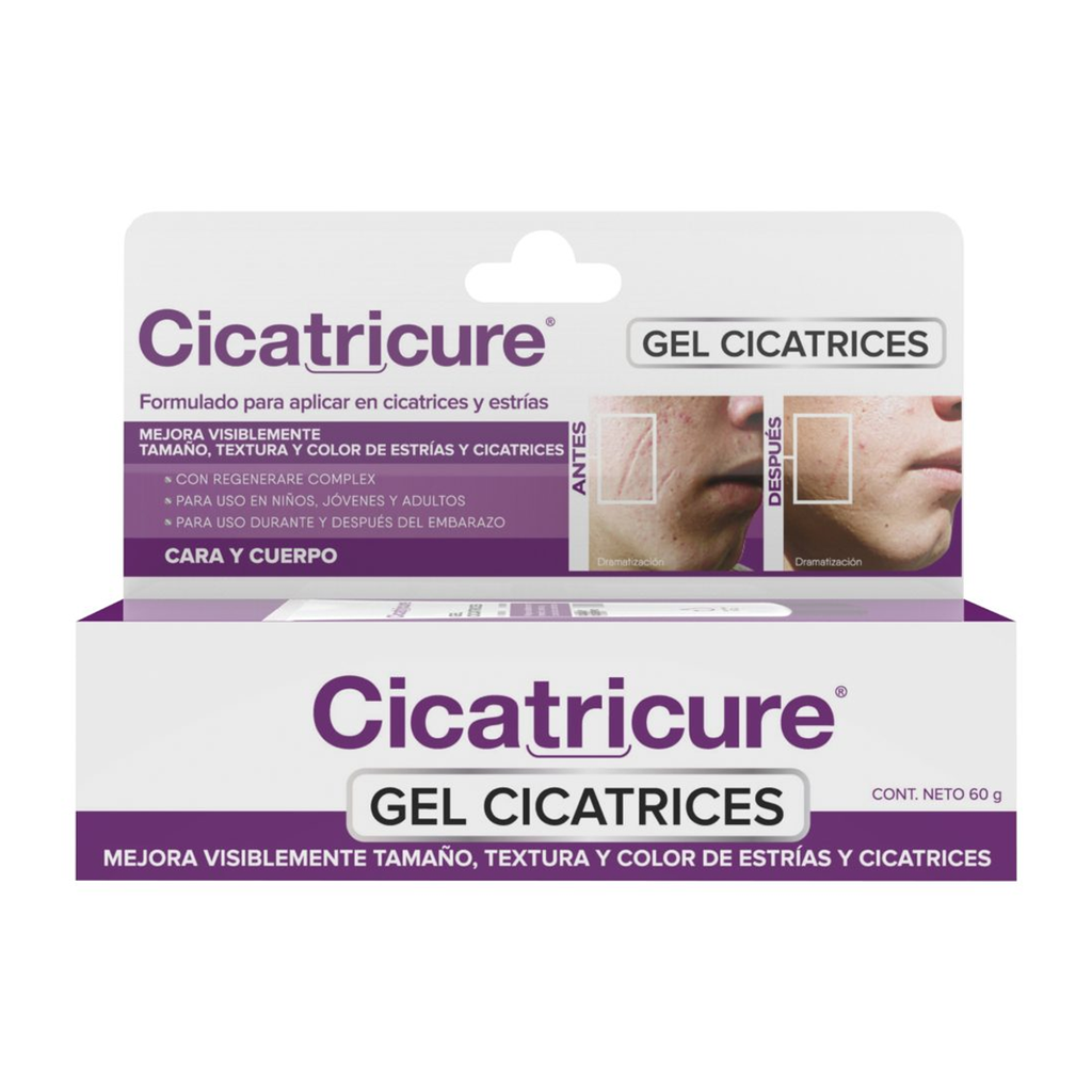 CICATRICURE CICATRICES CARA Y CUERPO GEL 60g