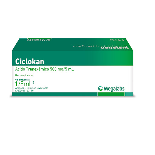 CICLOKAN 500 MG 5 ML 1 AMP KLINOS