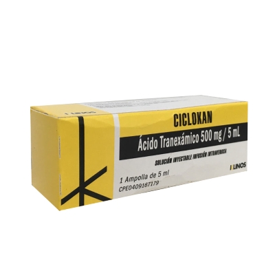 CICLOKAN 500 MG 5 ML 1 AMP