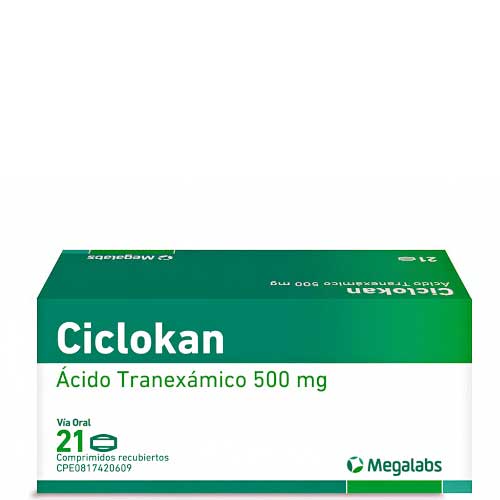 CICLOKAN 500MG 21COMP