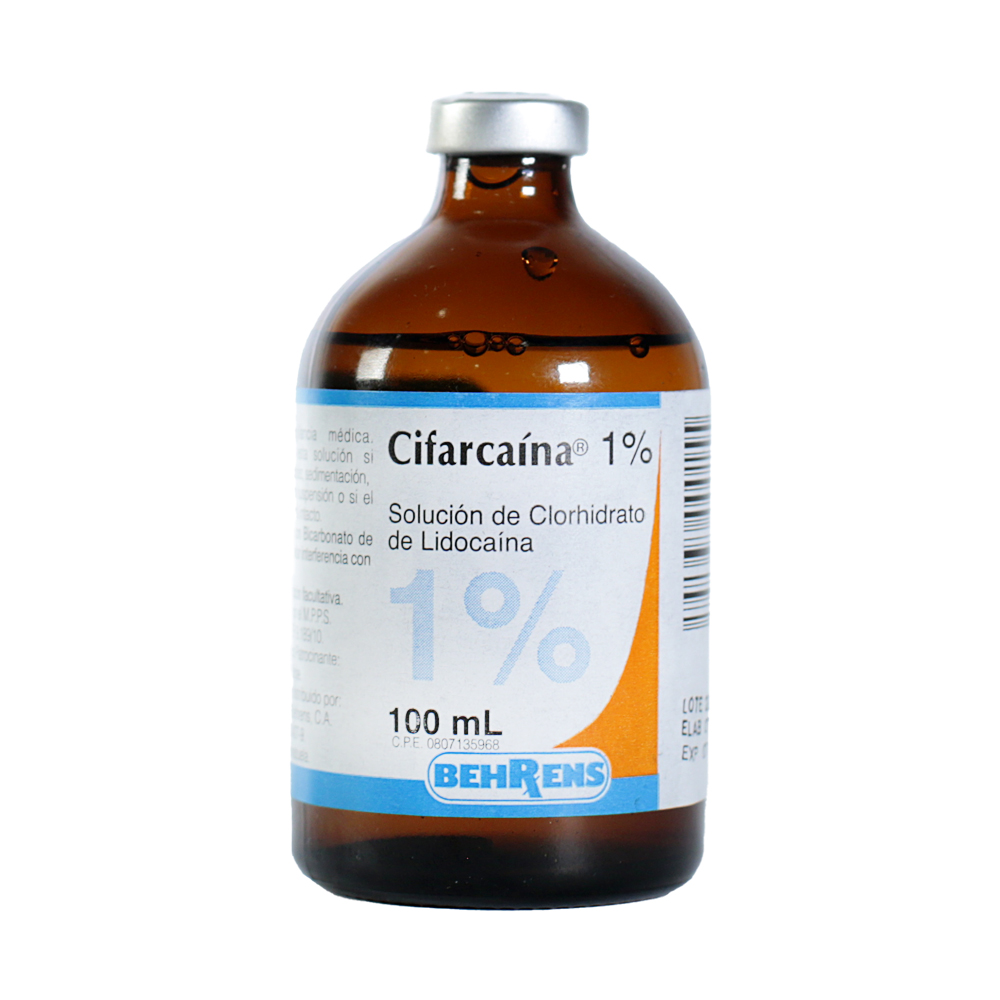 CIFARCAINA SOLUCIÓN 1% 60 ML 100CC