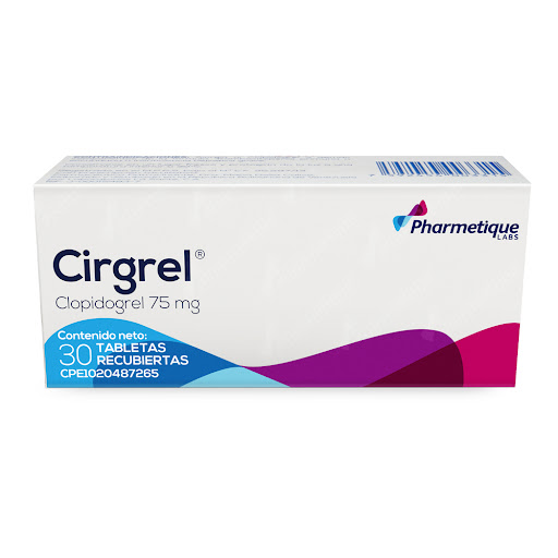 CIRGREL 75MG 30 TABLETAS PHARMETIQUE