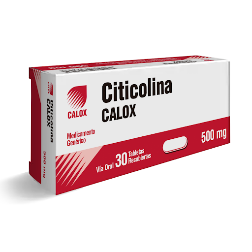 CITICOLINA 500MG 30TAB CALOX 