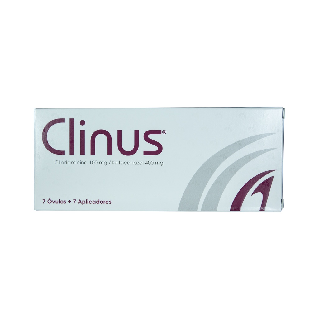 CLINUS 7 OVULOS 100 MG / 400 MG 