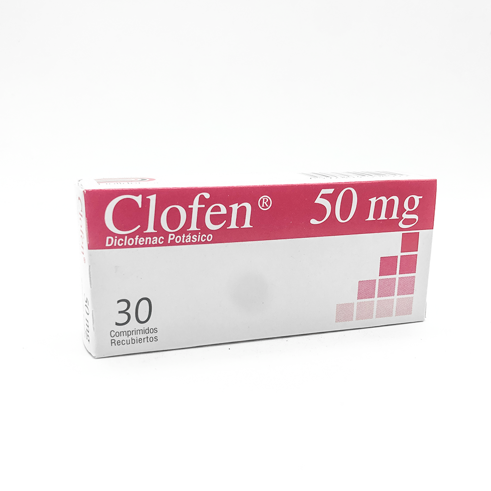 CLOFEN 50 MG 30 COMP