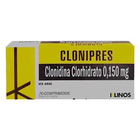 CLONIPRES 0,150 MG 20 COMP