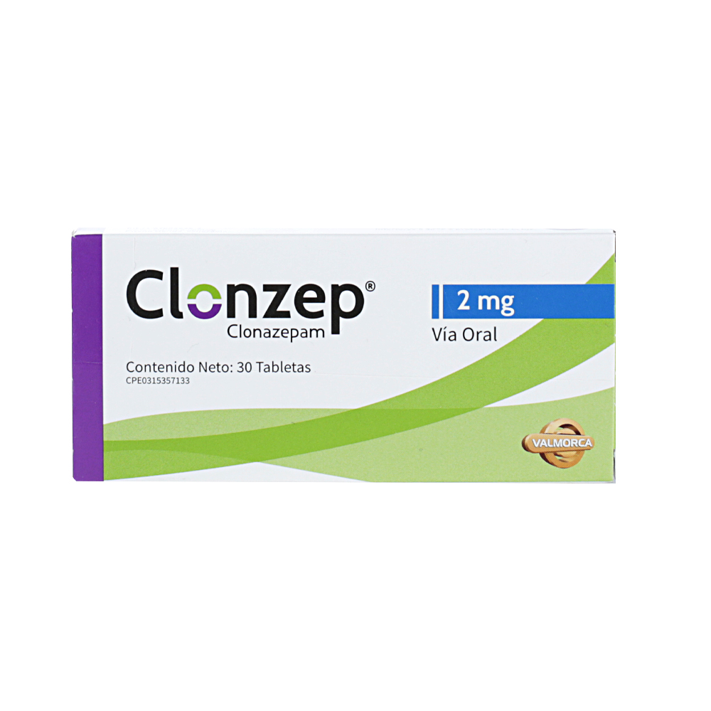 CLONZEP 2MG 30TAB VALMORCA