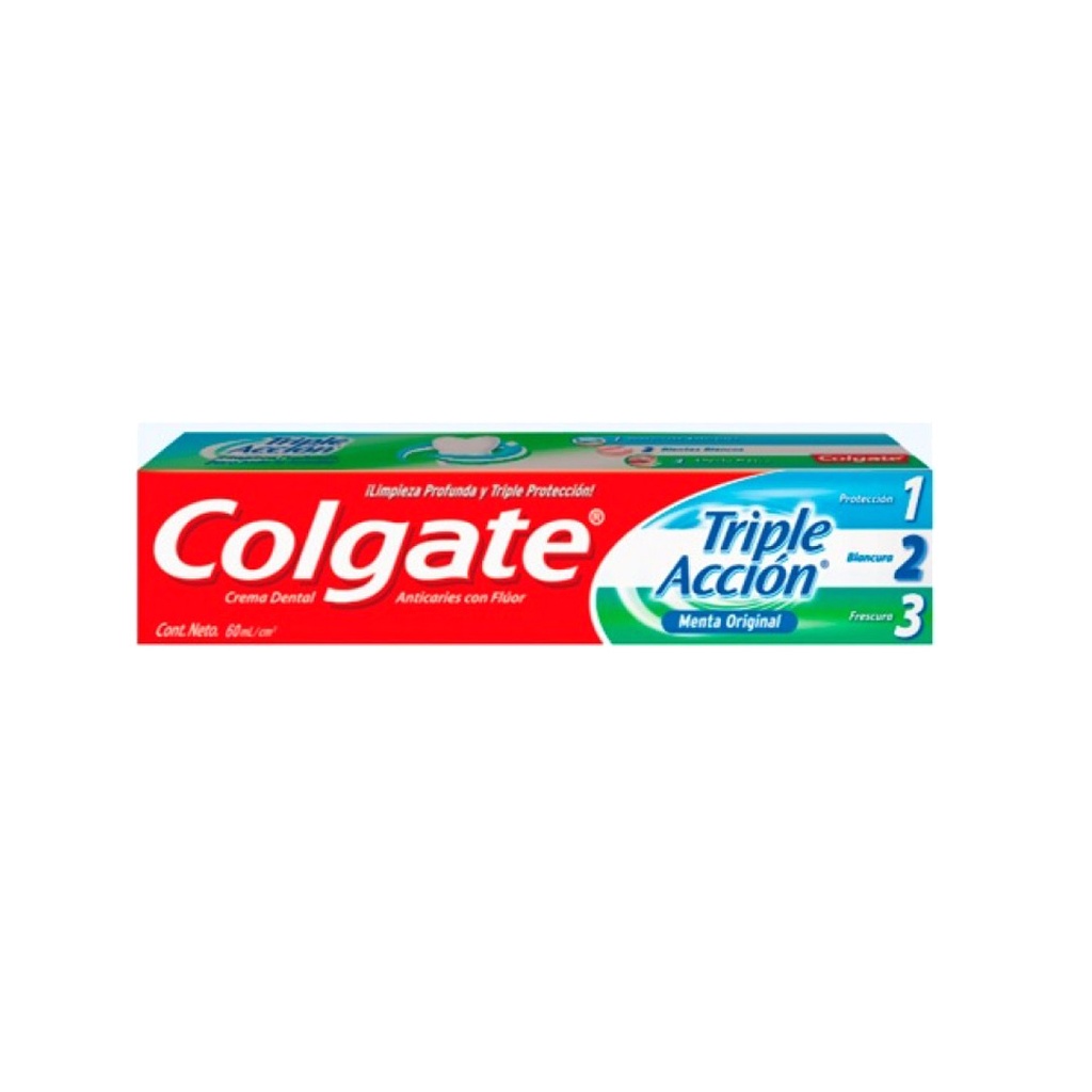 COLGATE TRIPLE ACCION 60G