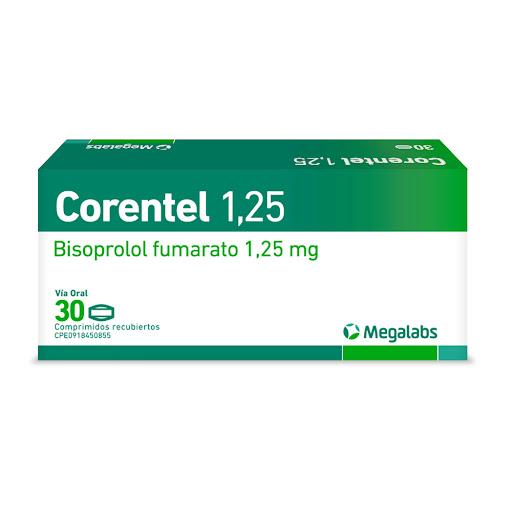 CORENTEL 1.25 MG 30 COM MEGALABS