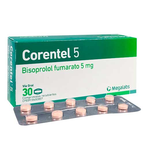 CORENTEL 5MG 30 COMP MEGALABS